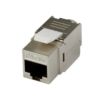 Keystone, Modul, TP-Buchse(RJ45), CAT6A, 500MHz, Slim-line/Komponent getestet, Synergy 21, Keystone, Modul, TP-Buchse(RJ45), CAT6A, 500MHz, Slim-line/Komponent getestet, Synergy 21,