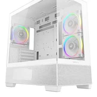 DeepCool CG380 3F WH Midi Tower Weiß DeepCool CG380 3F WH Midi Tower Weiß