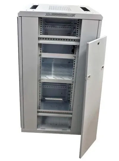 ALLNET 19"Schrank, 12HE, B600/T 600mm, Glastür, Lichtgrau, SNB-Serie, – Bild 8