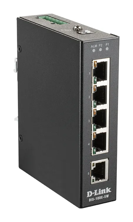 D-Link DIS-100E-5W Netzwerk-Switch Unmanaged L2 Fast Ethernet (10/100) Schwarz D-Link DIS-100E-5W Netzwerk-Switch Unmanaged L2 Fast Ethernet (10/100) Schwarz