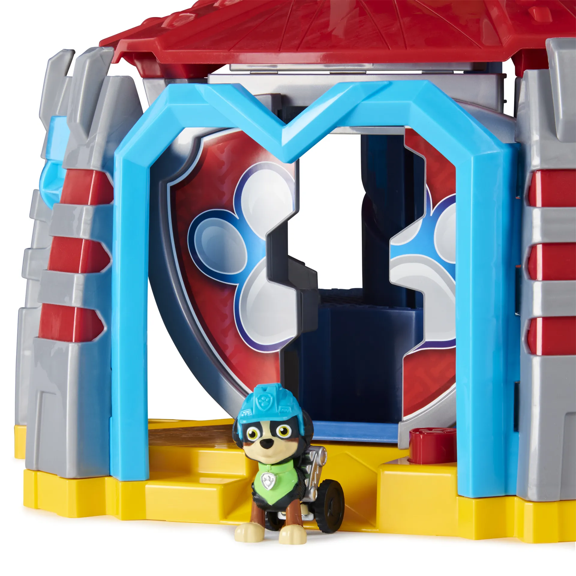 PAW Patrol Dino Rescue Hauptquartier-Spielset mit Geräuschen sowie exklusiver Rex-Figur und Fahrzeug, Spielzeug für Kinder ab 3 Jahren – Bild 3
