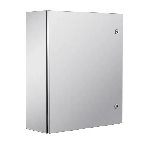 VEVOR Schaltschrank Elektroverteilerkasten, 600x500x200 mm, Edelstahl 304, Wandmontage, für elektrische und elektronische Außengeräte, Montageplatte, Scharniere, Schloss, Schutzart IP66 – Bild 8