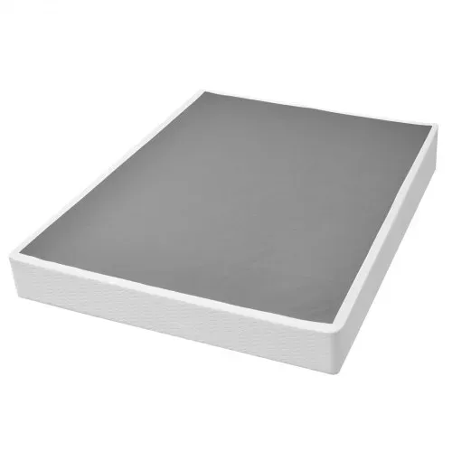 VEVOR Boxspringbettgestell 2010x1515x230mm, Bettgestell mit Waschbarem Stoffbezug, Metallrahmen für Queensize-Betten, 23 cm Matratzenauflage, max. Belastbarkeit 1587,57 kg (OHNE Matratze) – Bild 9