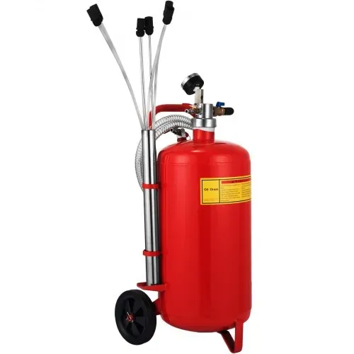 VEVOR 22.7Liter Ölabsauggerät 8-10 bar Ölabsauger pneumatisch Pneumatik 12,5 kg Öl extraktor Ölwechsel – Bild 8
