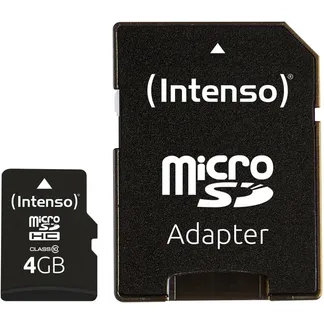 microSDHC 4 GB, Speicherkarte microSDHC 4 GB, Speicherkarte