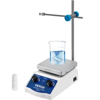 VEVOR SH-2 Magnetrührer mit Heizplatte 180W Magnetic Stirrer Hot Plate 120 * 120mm Magnetic Stirrer Mixer 1L VEVOR SH-2 Magnetrührer mit Heizplatte 180W Magnetic Stirrer Hot Plate 120 * 120mm Magnetic Stirrer Mixer 1L