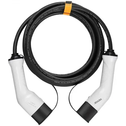 VEVOR Typ2 Ladekabel für Elektroauto/Hybrid EV Ladekabel E-Autoladekabel Wallbox 11kw TPU-Ladekabel 5m Kabellänge 3-Phase AC 380V Typ2 auf Typ2 Wasser-/Staubdicht Mit allen Typ-2-Modellen Kompatibel – Bild 10