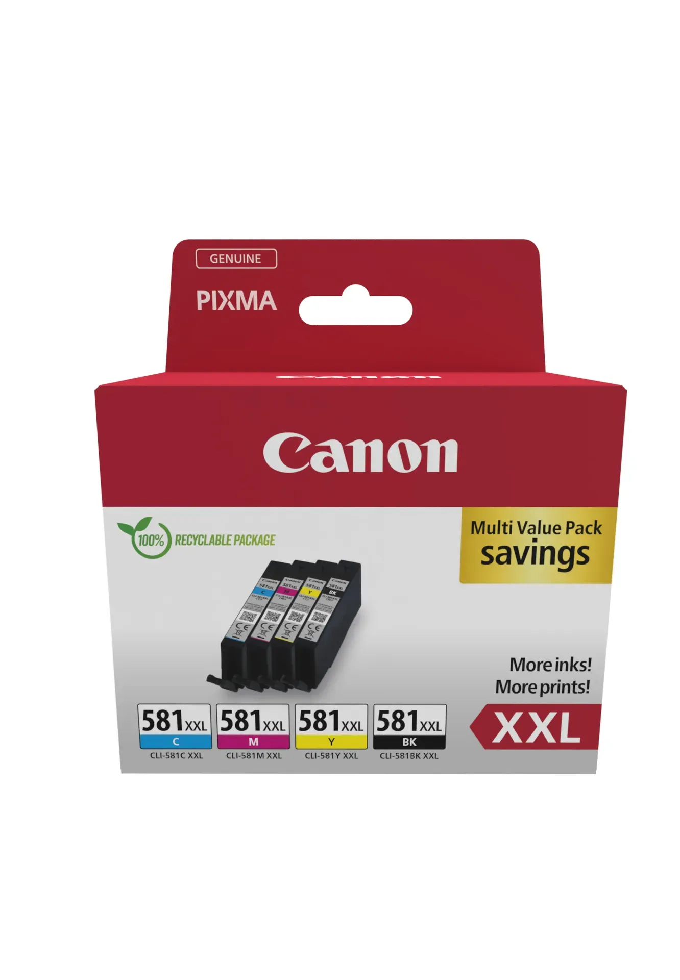 Canon CLI-581XXL BK/C/M/Y Multipack – Bild 2