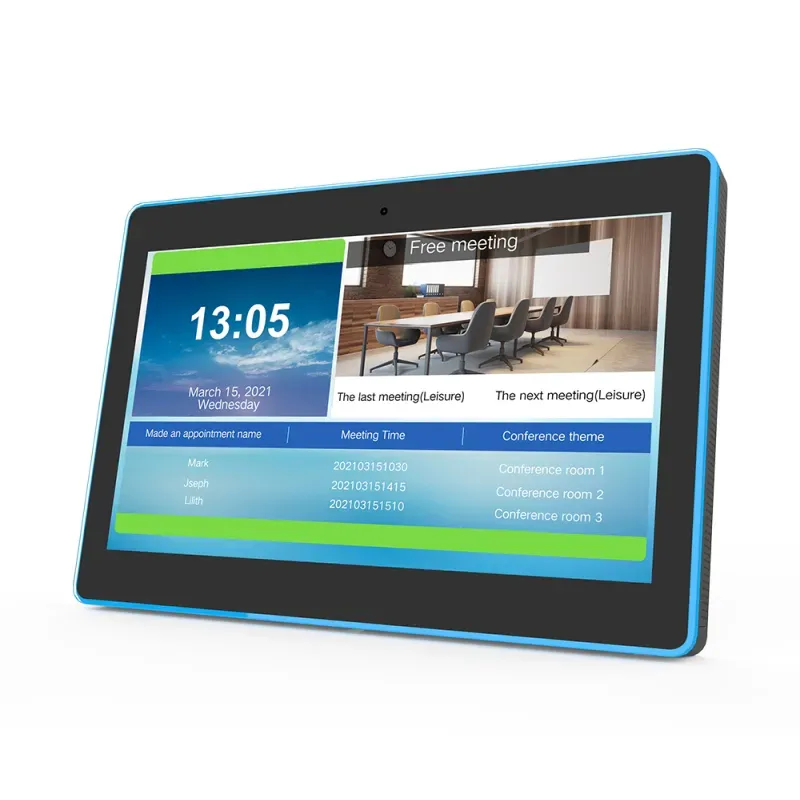 ALLNET Meetingraum RGB LED Tablet 13 Zoll RK3399 Android 10 und NFC/RFID schwarz – Bild 2