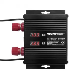 VEVOR 250 AMP Spannungsgesteuertes Trennrelais, 12 V/24 V, Universal VSR Spannungsempfindliches Relais Batterie Isolator, für Auto LKW ATV RV Batterie Starter Controller Netzschalter VEVOR 250 AMP Spannungsgesteuertes Trennrelais, 12 V/24 V, Universal VSR Spannungsempfindliches Relais Batterie Isolator, für Auto LKW ATV RV Batterie Starter Controller Netzschalter