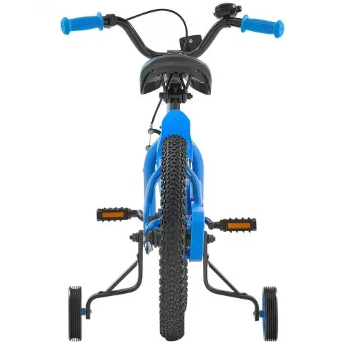 VEVOR Kinderfahrrad, 14 Zoll BMX-Stil-Fahrrad, empfohlene Kindergröße 95-116 cm, Stützräder inklusive, 4-8 Jahren Kinder, Kleinkinderfahrrad für Jungen und Mädchen zum Fahrradlernen, blau – Bild 9