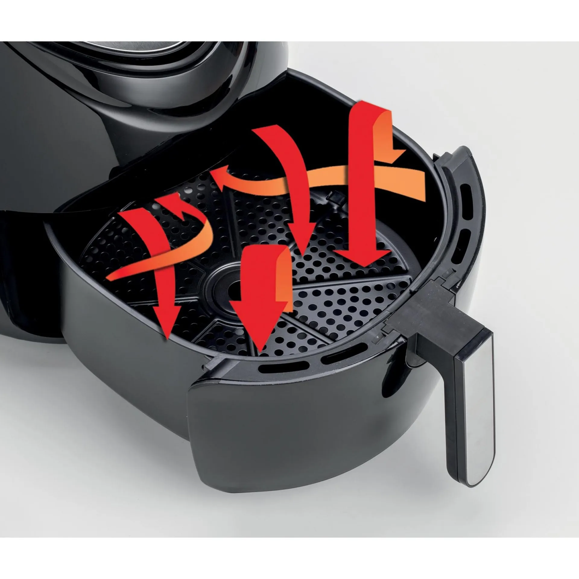 Ariete 4618/00 Einzelbild 7 l Eigenständig 1800 W Heißluftfritteuse Schwarz – Bild 7