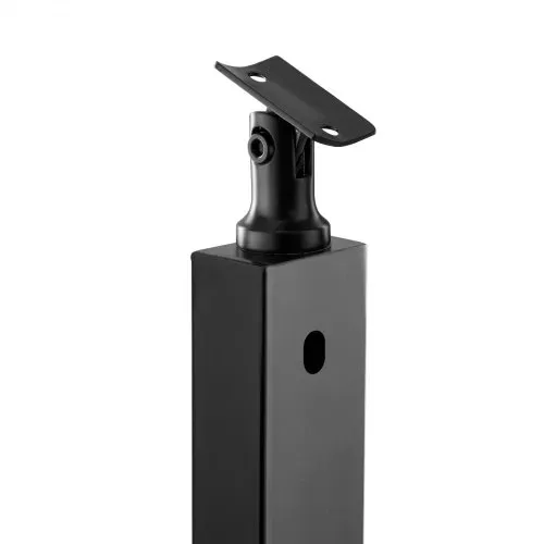 VEVOR Kabelgeländerpfosten, 1067x50,8x50,8 mm, Kabel-Treppengeländerpfosten mit 30° vorgebohrten Löchern, SUS304 Edelstahl, für Handlauf, Balustraden, Schwarz, 1JZLGZXHS106W3XAA001V0 – Bild 10