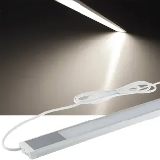 LED Unterbauleuchte “Comprido 600” 230V,10W, 1430lm, 60cm,4200K neutralweiß LED Unterbauleuchte “Comprido 600” 230V,10W, 1430lm, 60cm,4200K neutralweiß