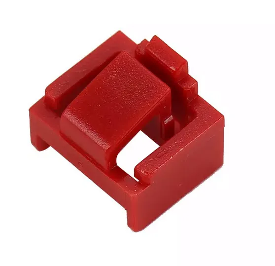 TP-Stecker TP/RJ45 Blocker Rot 10er Pack mit 1x Sicherheitsschlüssel, Staubschutzkappe, Netzwerk-Schutzschloss, Portblocker, – Bild 4