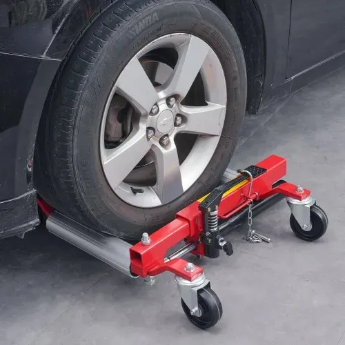 VEVOR Radwagen Reifenheber, Max. Tragkraft 680 kg Autowagen, Wagenheber mit 360° drehbaren Rädern, Schwerlast Fahrzeugpositionierungs-Hydraulikwagenheber, für Autoreparatur – Bild 7