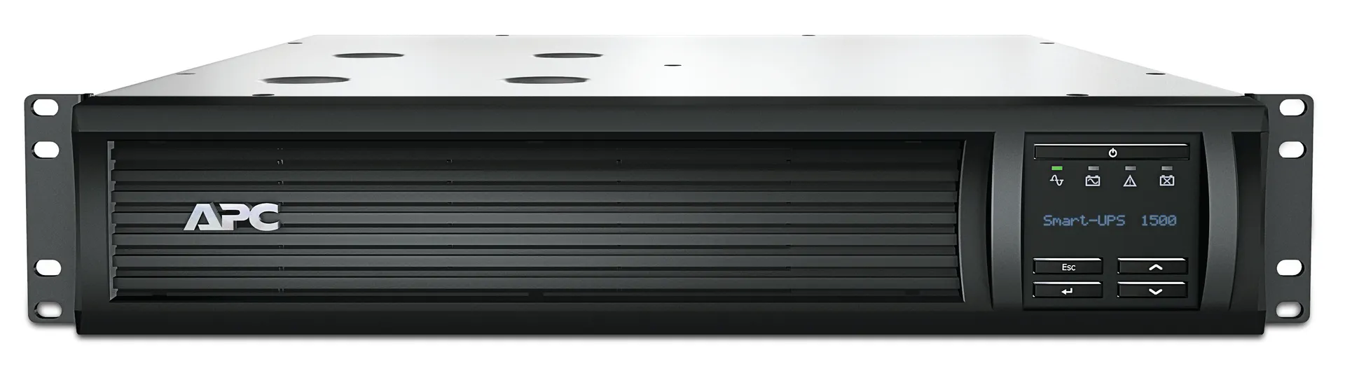 APC Smart-UPS SMT1500RMI2UNC – 4x C13, USB, Rack-montierbar, NMC, 1500 VA APC Smart-UPS SMT1500RMI2UNC – 4x C13, USB, Rack-montierbar, NMC, 1500 VA