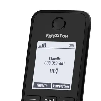 Fon M3 DECT-Telefon Anrufer-Identifikation Schwarz Fon M3 DECT-Telefon Anrufer-Identifikation Schwarz
