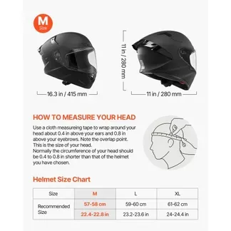 VEVOR Integralhelm Größe M, Motorradhelm mit Klarem Visier ECE 22.06 Zertifiziert Vollvisierhelm für Damen & Herren Vollvisierhelm mit Bluetooth-Lautsprecherfach, Mopedhelm Full Face Schwarz VEVOR Integralhelm Größe M, Motorradhelm mit Klarem Visier ECE 22.06 Zertifiziert Vollvisierhelm für Damen & Herren Vollvisierhelm mit Bluetooth-Lautsprecherfach, Mopedhelm Full Face Schwarz