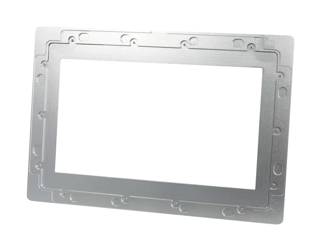 ALLNET Touch Display Tablet 14 Zoll zbh. Blende für Einbaurahmen Silber Breit – Bild 2