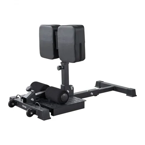 VEVOR Sissy Squat Maschine, multifunktionales Deep Sissy Squat Bench für Beinmuskeltraining, faltbarer Kniebeugentrainer für Rumpf Taille Gesäß, Beintrainingsgerät für Heim-Fitnessstudio – Bild 9