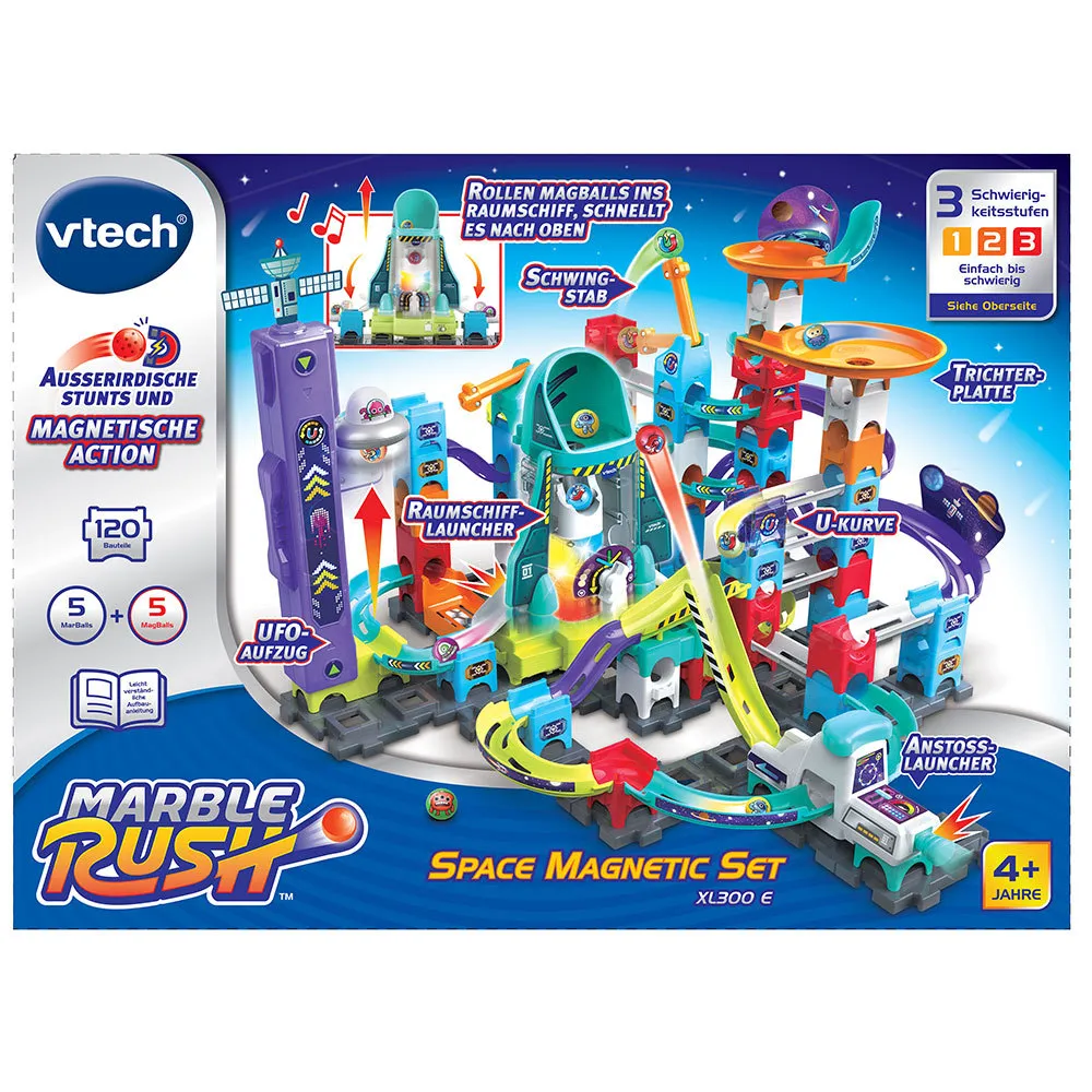 VTech Marble Rush Space Magnetic Set XL300 E – Bild 4