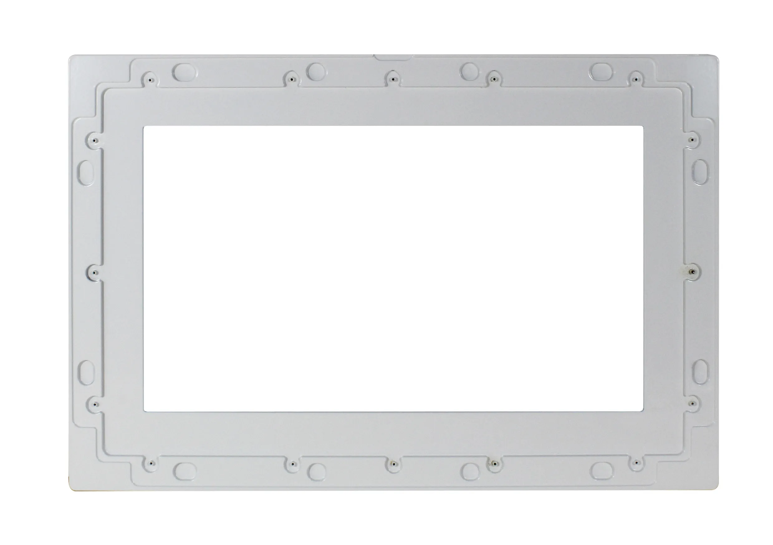 ALLNET Touch Display Tablet 15 Zoll zbh. Blende für Einbaurahmen, weiß breit – Bild 2
