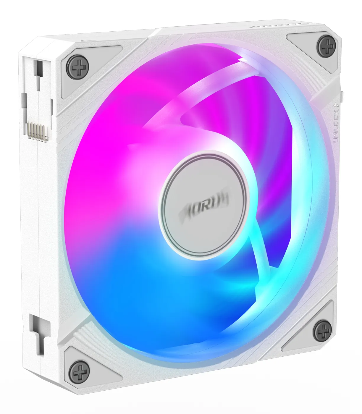 GIGABYTE AORUS EZ CHAIN FAN 120 ICE Hauptplatine Ventilator 12 cm Weiß 1 Stück(e) – Bild 3