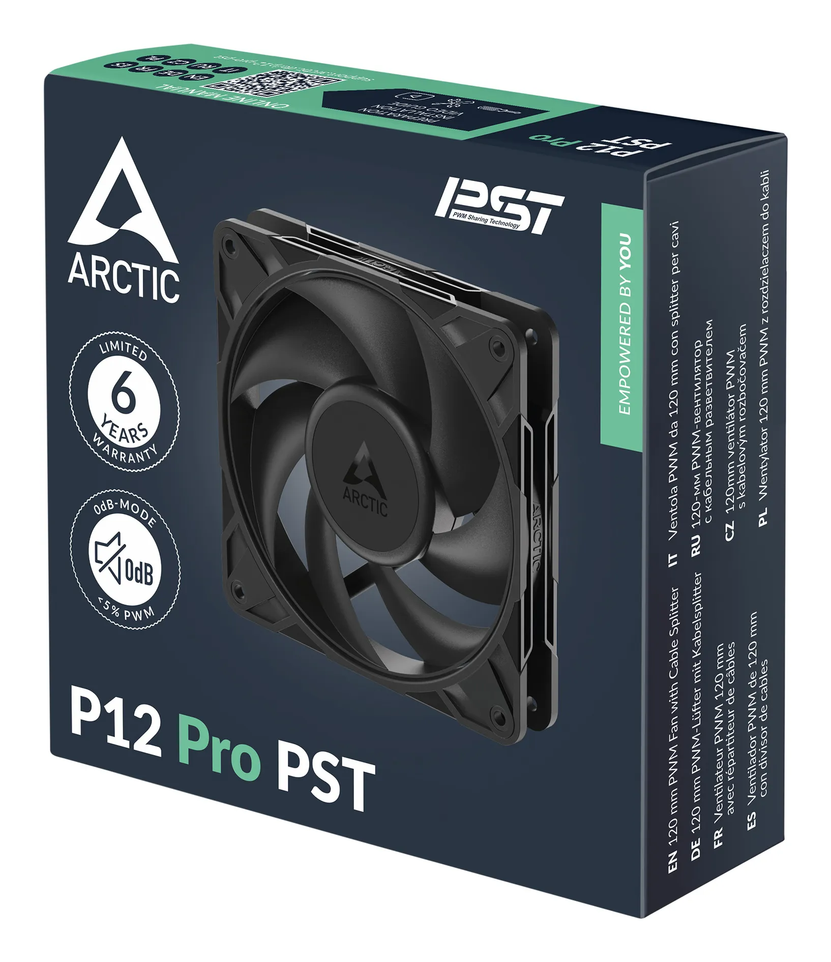 ARCTIC Freezer P12 Pro PST - 120 mm PWM-Lüfter mit Kabelsplitter – Bild 6