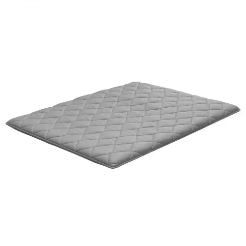 VEVOR japanische Futon-Matratze (2032 x 1524 x 89 mm), faltbare Tatami (Queen Size), Bodenmatratze mit Aufbewahrungstasche & Befestigungsmaterial, 9-lagige Schlafmatte für Meditation Yoga, Grau – Bild 9