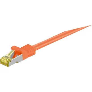 Patchkabel RJ-45 SFTP, mit Cat 7 Rohkabel Patchkabel RJ-45 SFTP, mit Cat 7 Rohkabel