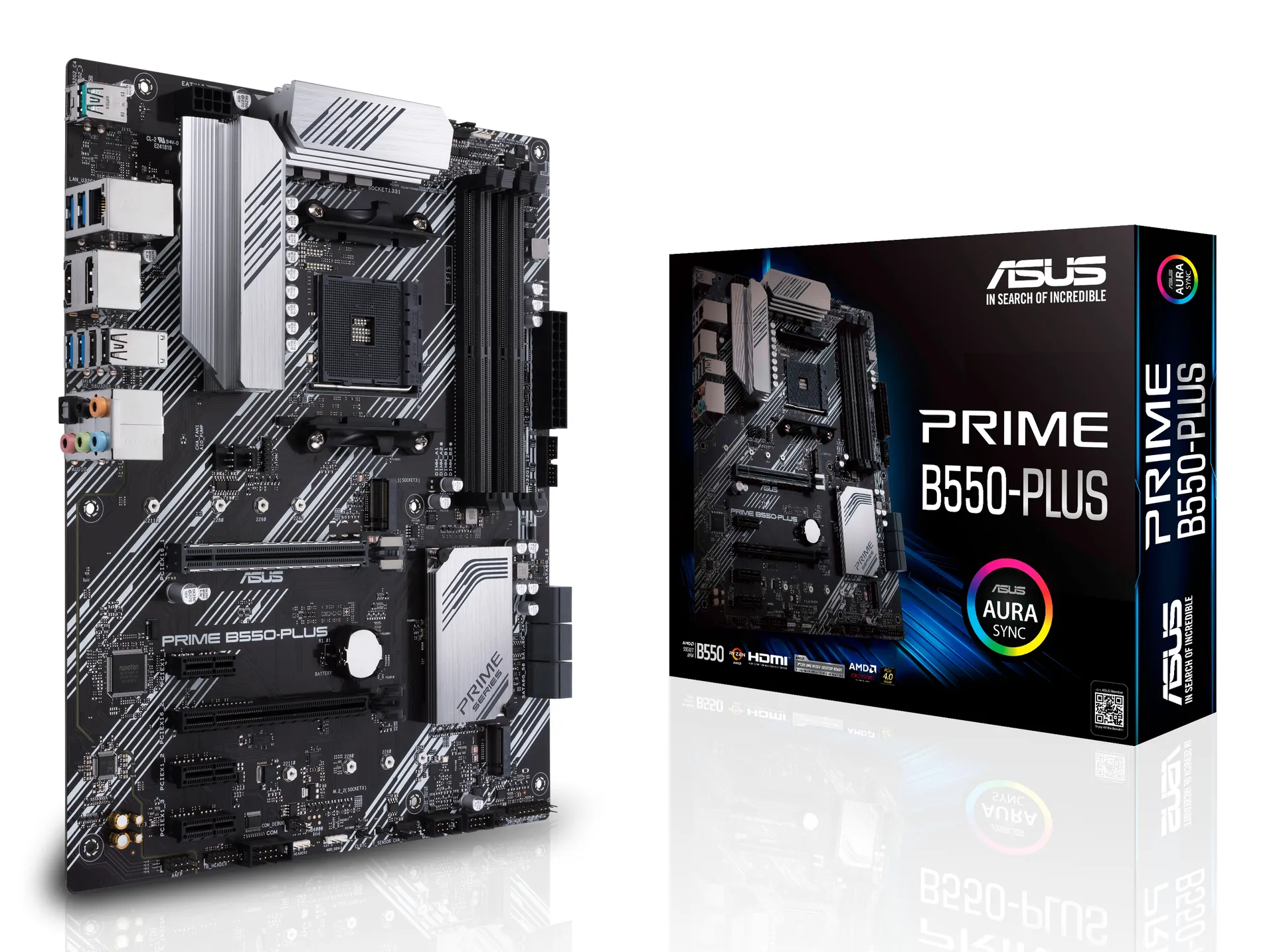 ASUS PRIME B550-PLUS AMD B550 Sockel AM4 ATX ASUS PRIME B550-PLUS AMD B550 Sockel AM4 ATX