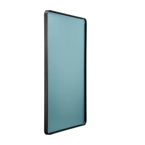 VEVOR Wandspiegel Schminkspiegel Badezimmerspiegel 1828 x 915 x 25 mm schwarzer Rahmen aus Aluminiumlegierung Spiegel mit Z-förmiger Halterung passend für Badezimmer Schlafzimmer Wohnzimmer – Bild 10