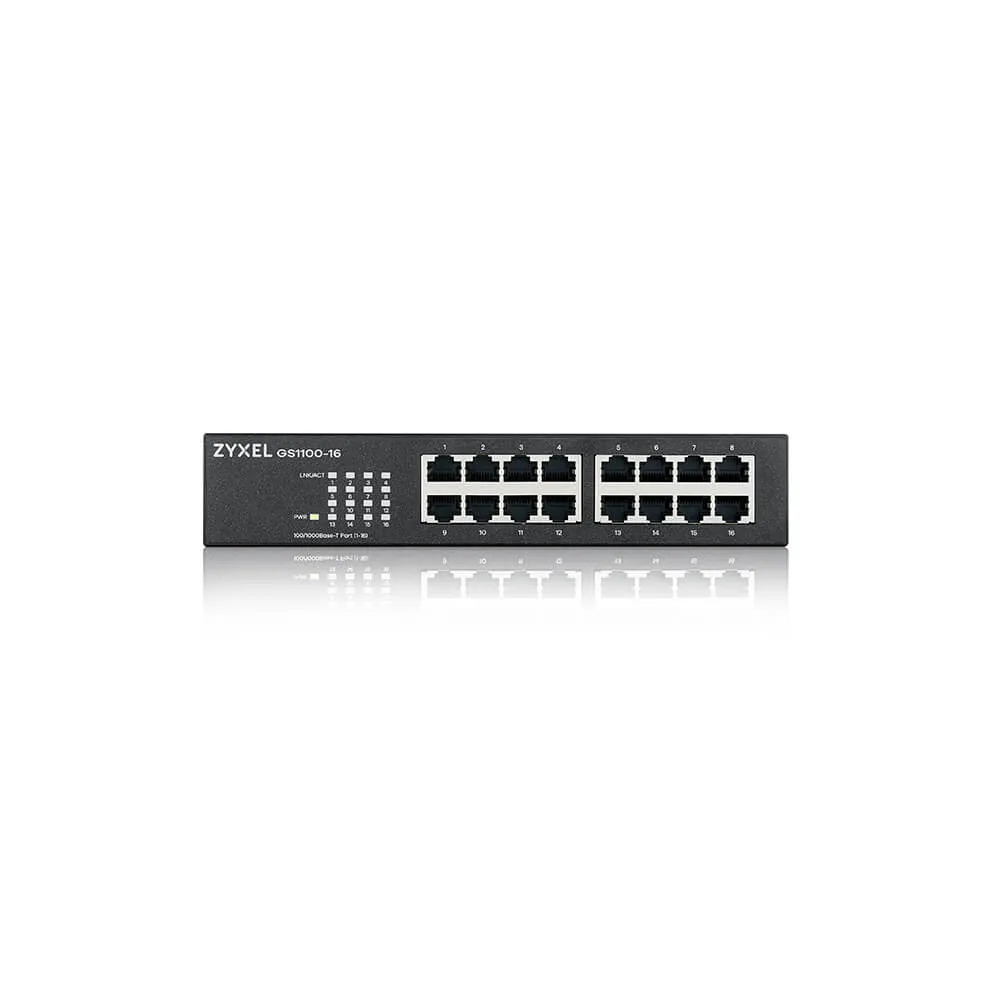 Zyxel GS1100-16 Unmanaged Gigabit Ethernet (10/100/1000) – Bild 3