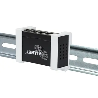 Shelly • Hutschiene • „Pro Verteiler Switch 4“ • 4x Pro Anschlüsse • 1x LAN Eingang • Lüfterlos • by ALLNET Shelly • Hutschiene • „Pro Verteiler Switch 4“ • 4x Pro Anschlüsse • 1x LAN Eingang • Lüfterlos • by ALLNET