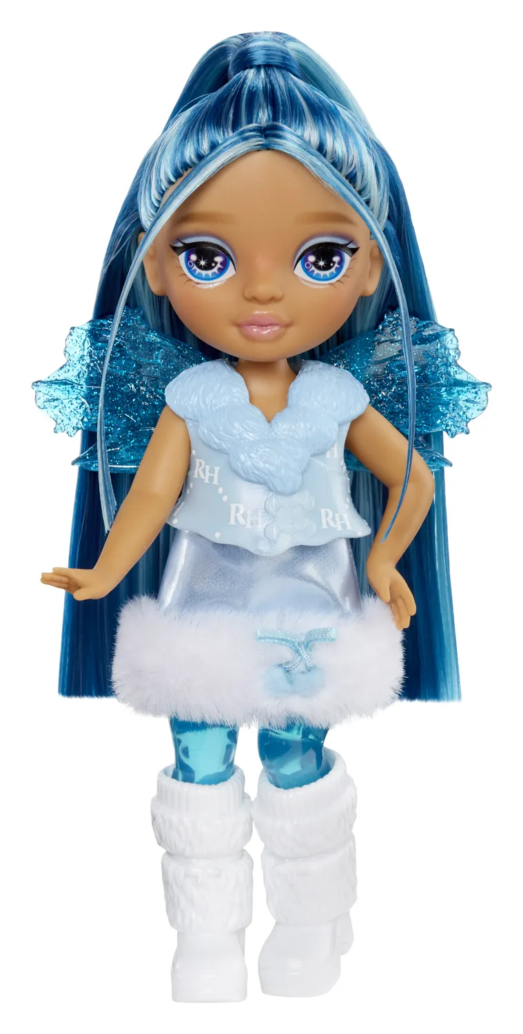 Rainbow High Littles Rainbow Fantasy Fairies Doll- Sapphire (blue) – Bild 4