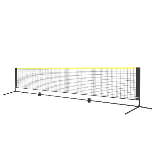 VEVOR Badmintonnetz höhenverstellbares Volleyballnetz, 5,2 m faltbares Pickleballnetz, tragbares, Tennisnetz-Set mit Stangen & Ständer & Tragetasche, für Sport- und Fitnesstraining im Garten, – Bild 9
