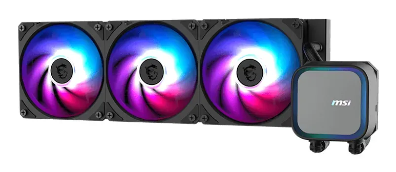 MSI MAG Coreliquid A13 360 Hauptplatine, Prozessor All-in-One-Flüssigkeitskühler 12 cm Schwarz 1 Stück(e) MSI MAG Coreliquid A13 360 Hauptplatine, Prozessor All-in-One-Flüssigkeitskühler 12 cm Schwarz 1 Stück(e)