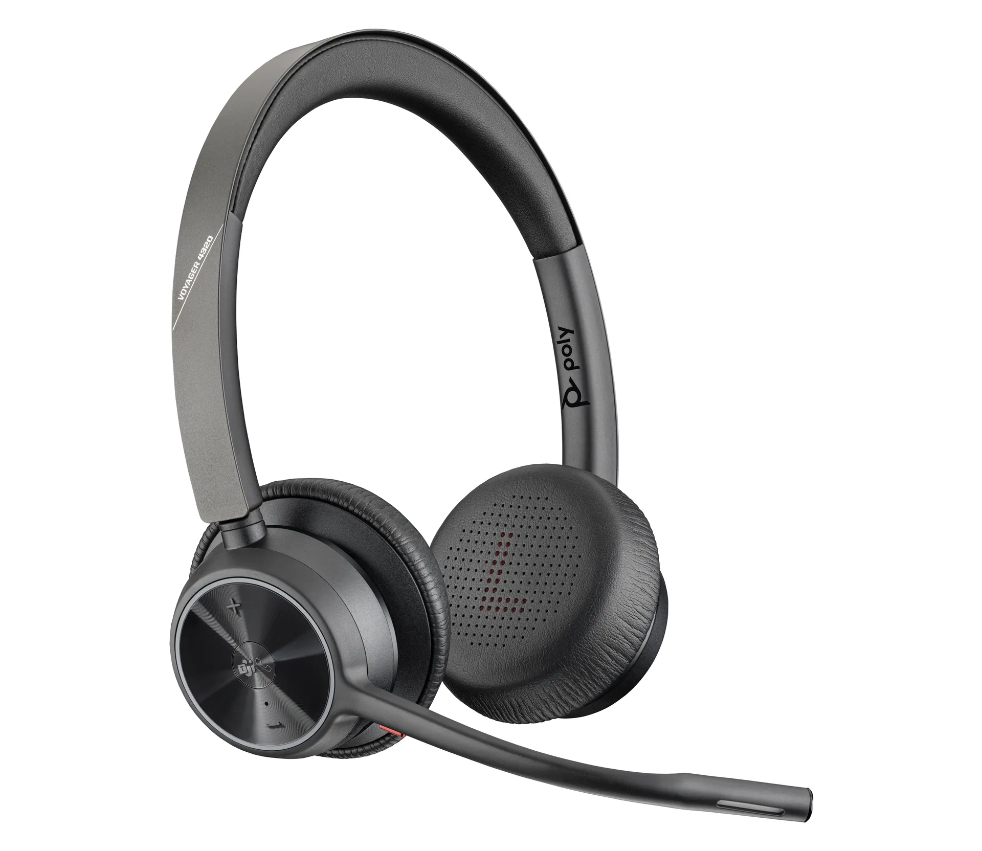 Poly Voyager 4320 USB-C Headset +BT700 Dongle, für Microsoft Teams zertifiziert – Bild 2