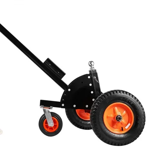 VEVOR 2-in-1-Anhängerwagen, Rangierhilfe Anhänger, 680,4 kg Stützlast, 56 und 66 cm einstellbare Höhe, 50,8 mm Kupplungskugel, 38 cm Luftreifen, zum Bewegen von Wohnmobilanhängern – Bild 9