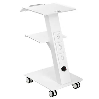 VEVOR Laborwagen, Medizinischer Servicewagen mit Integrierter Steckdose, Mobiles Dessert aus 3-lagigem Metall, mit Drehbaren Rädern, Belastung 100 kg, für Labor, Klinik, Schönheitssalon, Salon VEVOR Laborwagen, Medizinischer Servicewagen mit Integrierter Steckdose, Mobiles Dessert aus 3-lagigem Metall, mit Drehbaren Rädern, Belastung 100 kg, für Labor, Klinik, Schönheitssalon, Salon