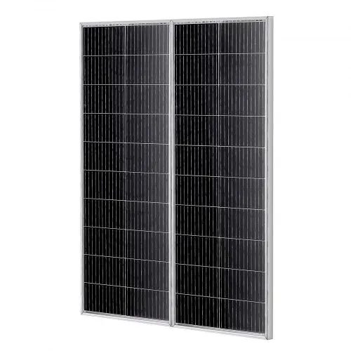 VEVOR 200W Solarpanel 2er-Set 12V monokristallinen Solarmodul plus Laderegler 16,66A Solaranlage Umwandlungsrate von 23 % Kompatibel mit AGM-, GEL-, FLD-, LI-Batterien Ideal für Wohnmobile Yachten Zuh – Bild 9