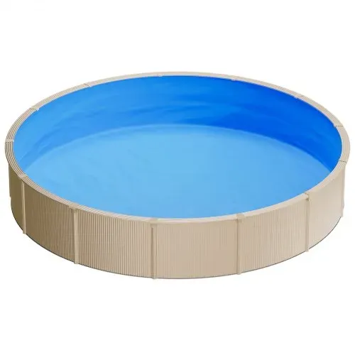 VEVOR Poolinnenfolie 3,6 m, Poolfolie für 90 cm Wandhöhe, Ersatzfolie aus PVC, Innenhülle 0,4 mm Stärke, Schwimmbadfolie Überlappend, Austauschfolie, Geeignet für Oberirdische Pools, Blau – Bild 9