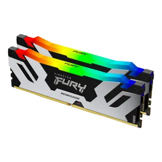 Kingston Technology FURY 96GB 6000MT/s DDR5 CL32 DIMM (2er-Kits) Renegade RGB XMP Kingston Technology FURY 96GB 6000MT/s DDR5 CL32 DIMM (2er-Kits) Renegade RGB XMP