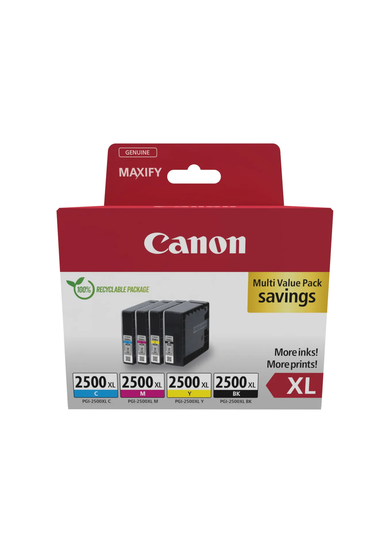 Canon PGI-2500XL BK/C/M/Y Multipack Canon PGI-2500XL BK/C/M/Y Multipack