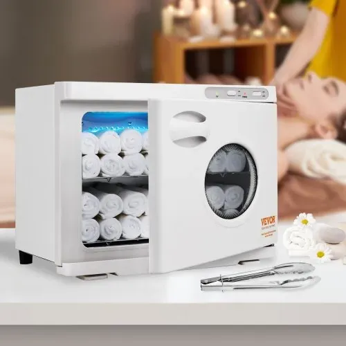 VEVOR 23 L Handtuchwärmer Kompressen Towel Handtuch Wärmer 50–60 Handtücher, Handtuch Hot Cabinet Handtuch Hot Cabinet mit UV-Lampe, Kompressenwärmer Heißhandtuchwärmer 360°-Heizfunktion – Bild 7