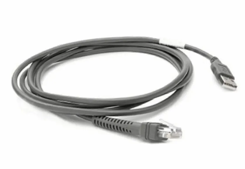 Zebra CBA-U21-S07ZBR Serien-Kabel Schwarz 2,1 m USB EAS Zebra CBA-U21-S07ZBR Serien-Kabel Schwarz 2,1 m USB EAS