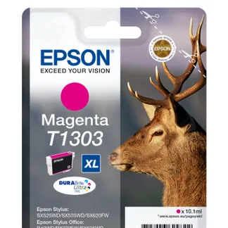 Epson Stag Singlepack Magenta T1303 DURABrite Ultra Ink Epson Stag Singlepack Magenta T1303 DURABrite Ultra Ink