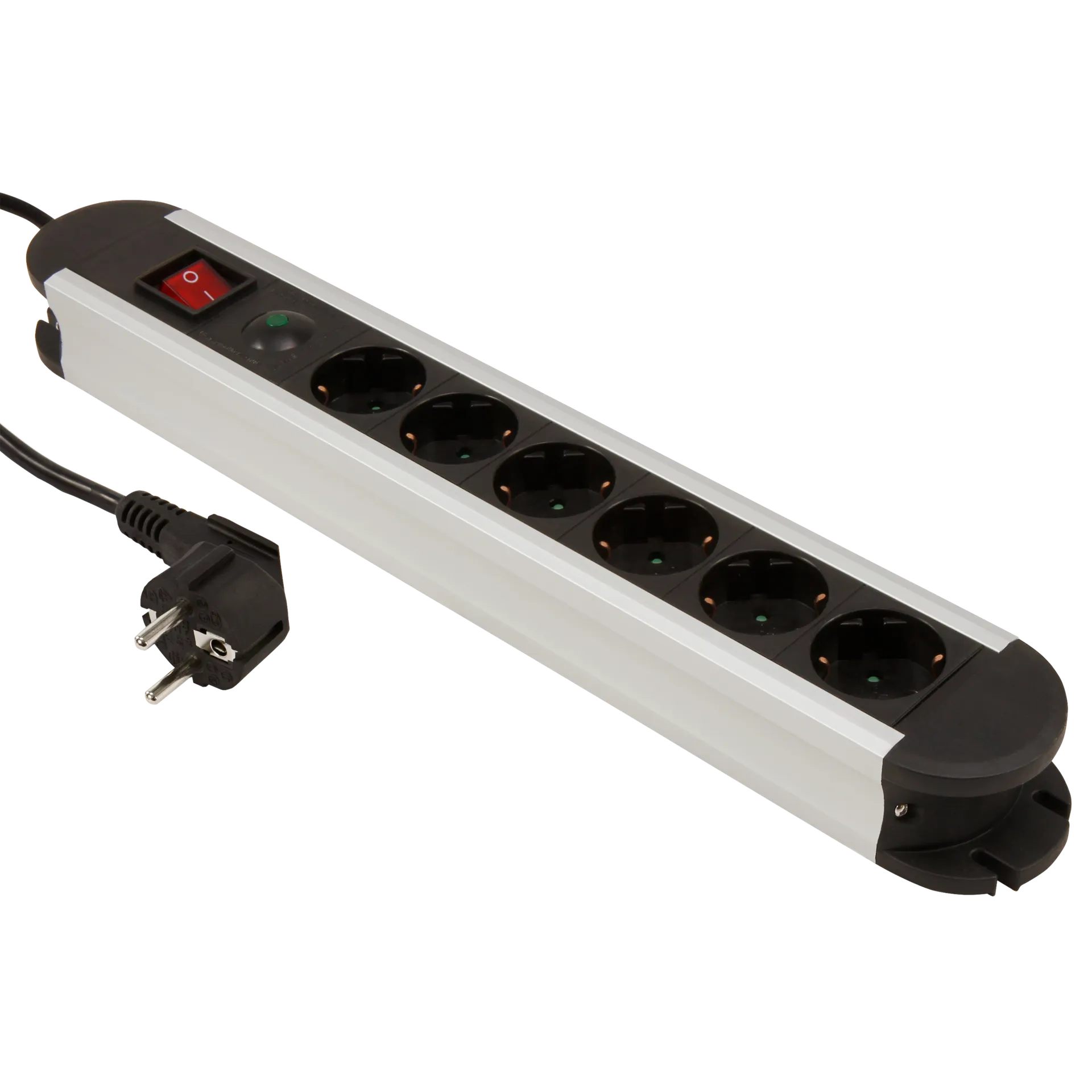 Steckdosenleiste McPower “SL-06“ 6-fach, Überspannungsschutz, 1,4m Zuleitung Steckdosenleiste McPower “SL-06“ 6-fach, Überspannungsschutz, 1,4m Zuleitung
