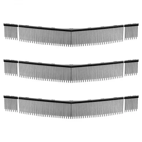 VEVOR Ersatzbürste für Rasenkehrmaschine 3er-Pack 75,5×10,5 cm, Kompatibel mit VEVOR Laubkehrmaschine, Ersatzteil für Laubsammler, Bürstenkopf mit V-förmigen Borsten zum Sammeln von Rasen & Laub VEVOR Ersatzbürste für Rasenkehrmaschine 3er-Pack 75,5×10,5 cm, Kompatibel mit VEVOR Laubkehrmaschine, Ersatzteil für Laubsammler, Bürstenkopf mit V-förmigen Borsten zum Sammeln von Rasen & Laub